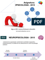 Neuropsicologia Clase 1 - 2015
