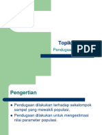 3 - Pendugaan Parameter