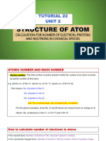 Tutorial 22 Calculation of Number of Protons, Electrons and Neutrons