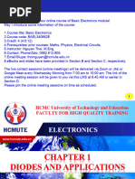 Chapter 1 - Diodes and Applications