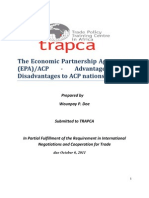 Analytical Paper Trade Negotiation