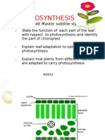 Leaf Func n Adaptation