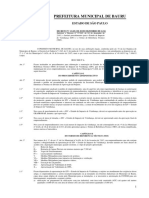 Decreto 13269-2016 - Institui Procedimentos para EIV e TRT