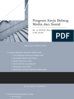 Program Kerja Bidang Media Dan Sosial