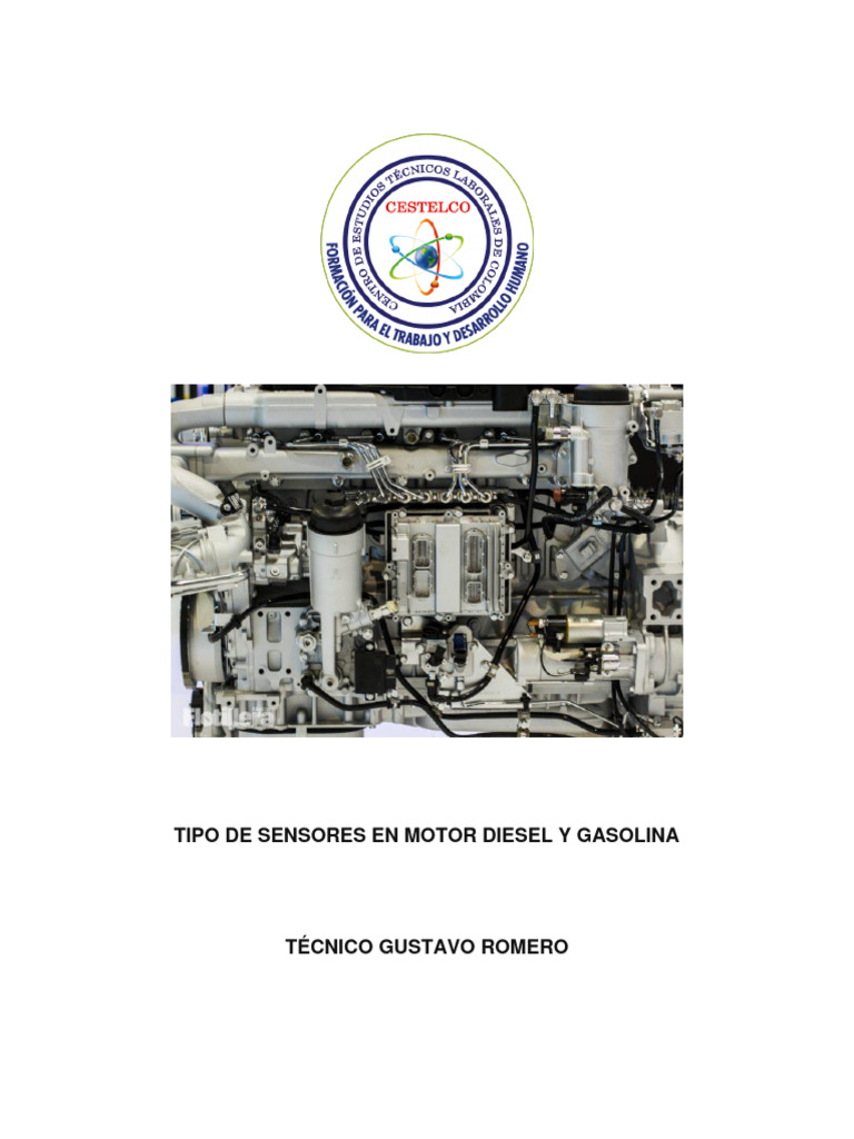 Tipo de Sensores en Motor Diesel y Gasolina | PDF | Sistema de freno ...