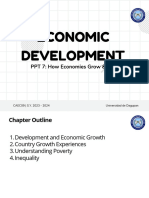 7 Econ Dev (How Economies Grow and Develop