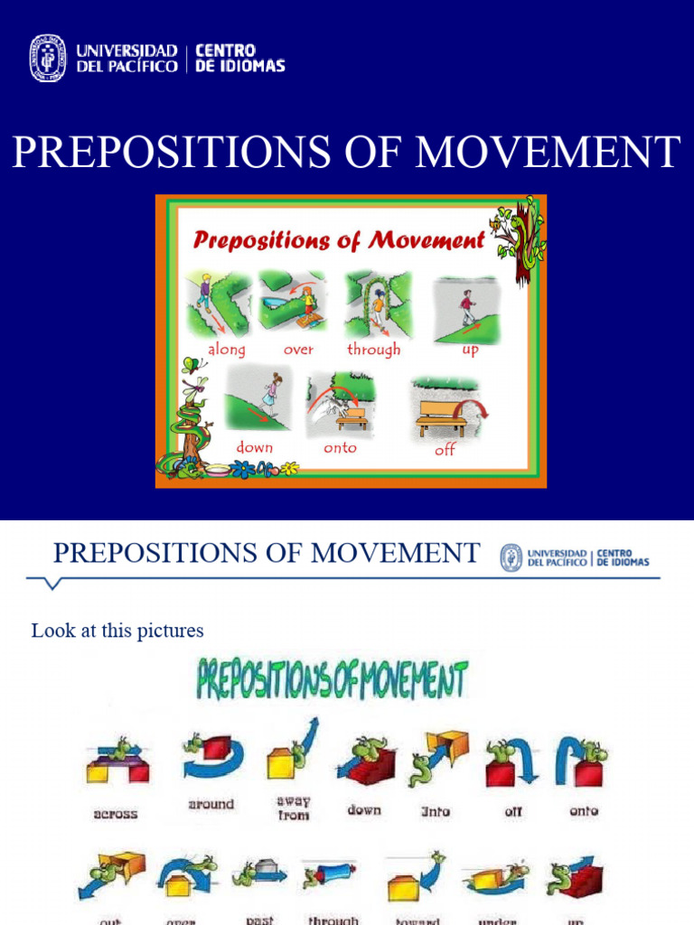 Unit 8. Prepositions of Movement | PDF | Language Arts & Discipline ...