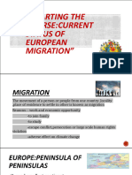 Charting The Course:Current Status of European Migration