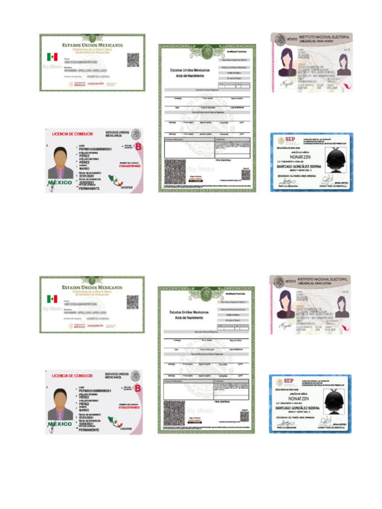 DOCUMENTO DE IDENTIDAD M XICO visual data 3