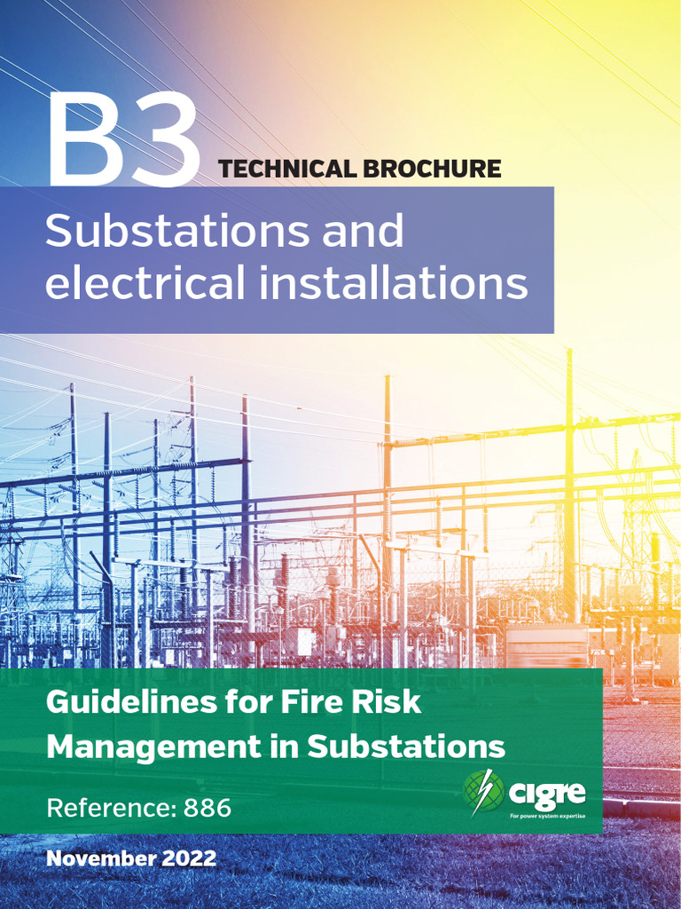 886 Guidelines For Fire Risk Management in Substations | PDF | Risk ...