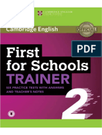 First For Schools Trainer 2 2018 266p PDF