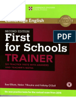 Fce For Schools 2e Trainer PDF