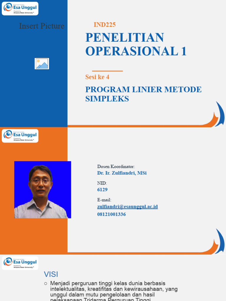 Metode Simpleks dalam Program Linier | PDF