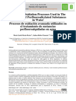 Advanced Oxidation Processes Used in The