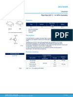 Rad-Hard 80 V, 1 A NPN Transistor: Features