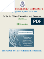 MSC CND Third Semester Inborn Errors of Metabolism - 231025 - 123642