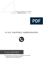 Origin and Development of Public Administration 