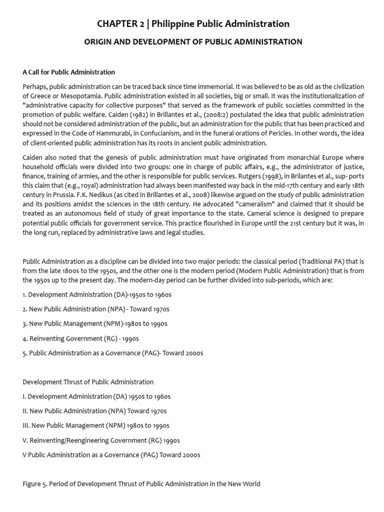 Evolution of Philippine Public Administration | PDF