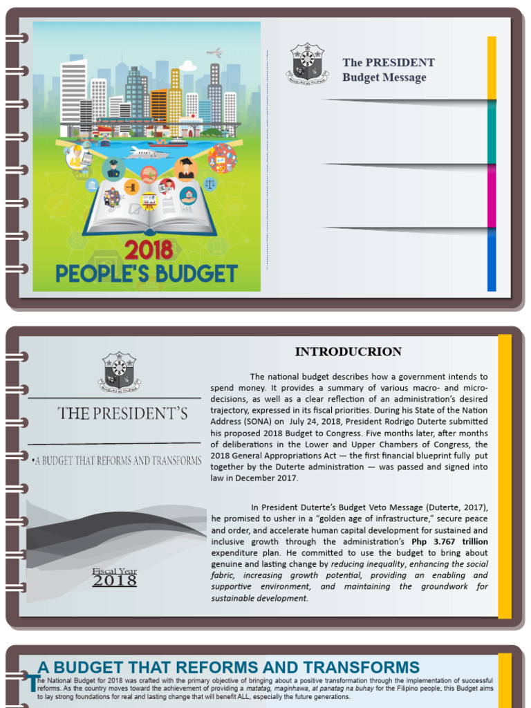 Budget Report 2018 Pdf Fiscal Policy Governance