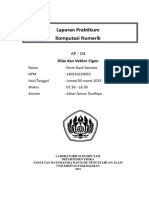 Laporan Praktikum Komputasi Numerik (P4) 33 - Kevin Bazli Santoso