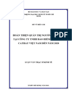 123doc Luan Van Hoan Thien Quan Tri Nguon Nhan Luc Tai Cong Ty TNHH Bao Hiem Nhan Tho Cathay Viet Nam Den Nam 2020