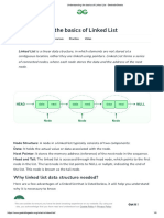 Understanding The Basics of Linked List