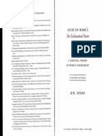 (Records of Western Civilization Series) R. W. Dyson - Giles of Rome's On Ecclesiastical Power - A Medieval Theory of World Government-Columbia University Press (2004)