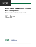 White Paper Information Security Risk Management