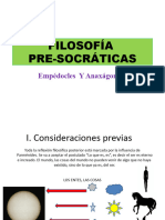 Filosofía Pre Socráticas Ii 1