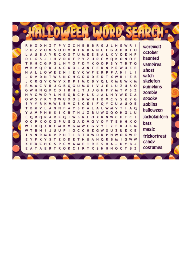 Word Search | PDF