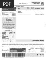 Formato de Boletos de Estacionamiento | PDF