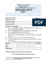 G9 Maths P2-Mock 2023