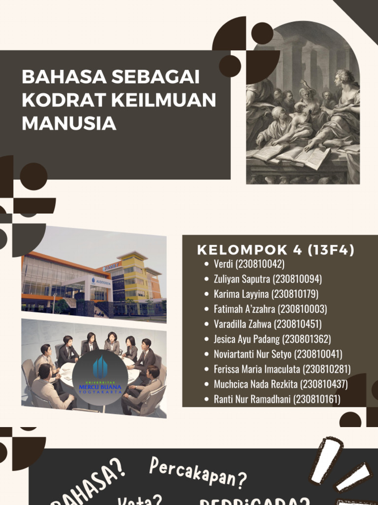 Bahasa Sebagai Kodrat Keilmuan Manusia - 20231016 - 182609 - 0000 | PDF