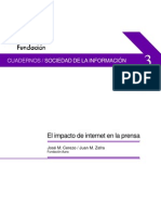 Impacto de La Internet en La Prensa - José M. Cerezo / Juan M. Zafra