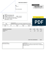 Nota Fiscal Modelo 21: P S Telecom Ltda