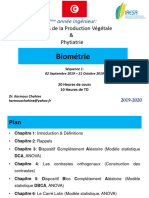 Biométrie P1