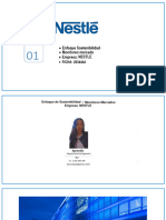 Enfoque Sostenibilidad: Monitoreo Mercado Empresa: Nestle