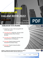 Transformasi Arsitektur Dalam RDTR