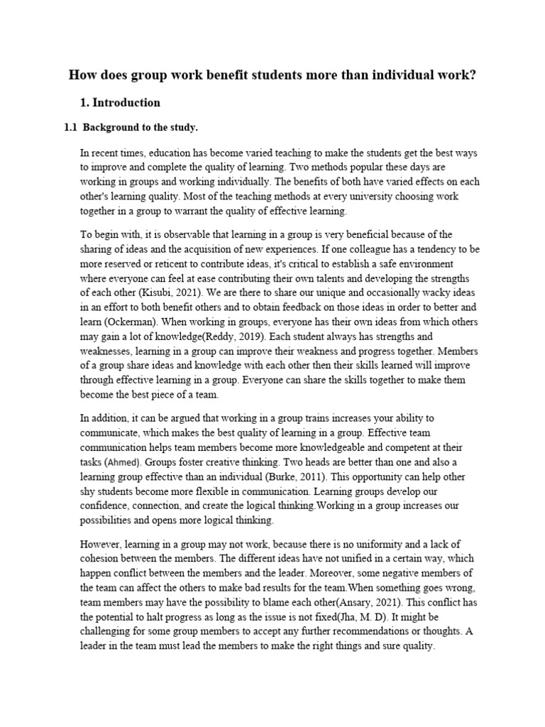 how-does-group-work-benefit-students-more-than-individual-work-pdf
