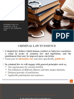 Module 8 CRIMINAL LAW Part One