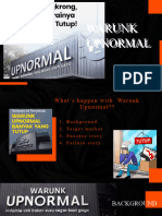 Customer Behavior - Study Case Upnormal - Wita