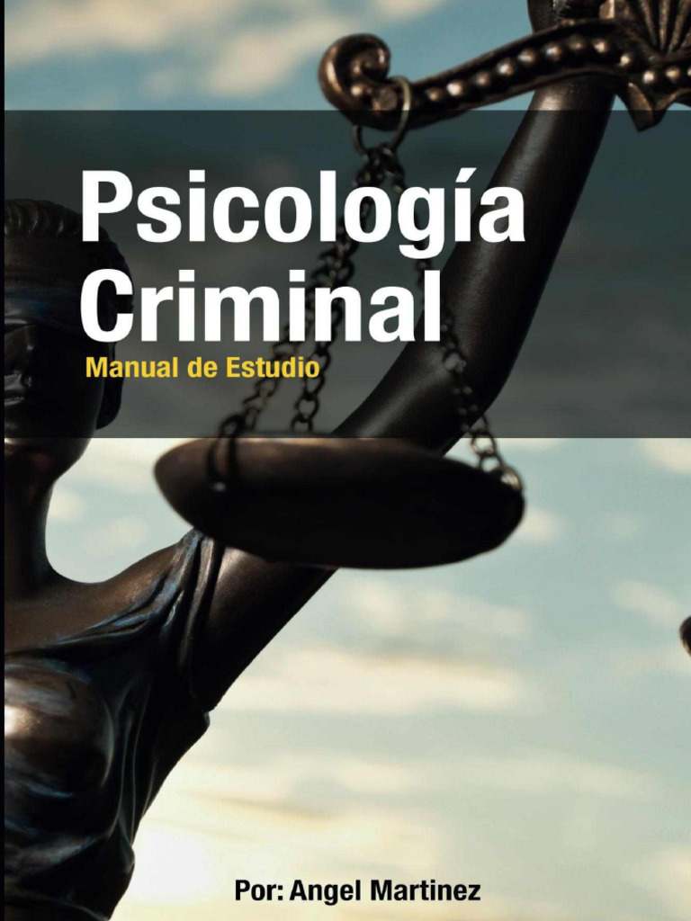 Psicologia Criminal - Psicologia - Angel Martinez | PDF | Adquisición ...