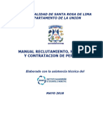 Manual de Reclutamiento Seleccion y Contratacion de Personal 2018