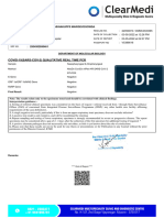 Covid-19 (Sars-Cov-2) Qualitative Real Time PCR: Department of Molecular Biology