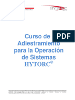 Curso de Adiestramiento para La Operacion de Sistemas HYTORC Octubre 2012