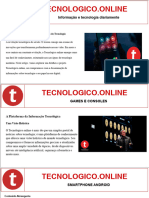 Tecnologico - Online - Informação e Tecnologia Diariamente