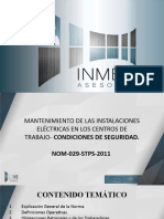 NOM-029 - Mantenimiento A Instalaciones Eléctricas MODIFICADA 2020