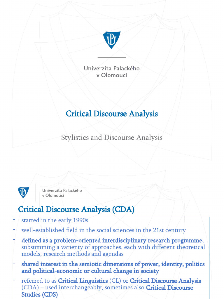 Understanding Critical Discourse Analysis | PDF | Linguistics | Analysis