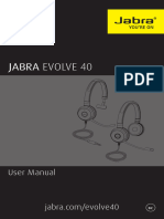 Jabra Evolve 40 User Manual