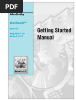 Getting Started Manual: Drivetools32™